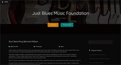 Desktop Screenshot of jusbluesmusicfoundation.org
